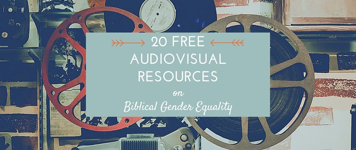 20 AV Resources Biblical Gender Equality