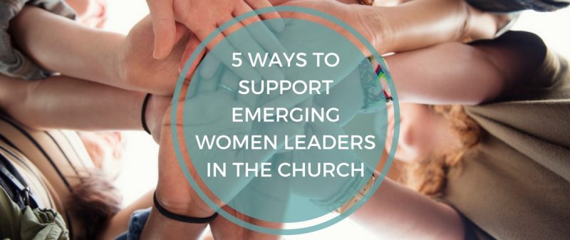 emerging women leaders circle of hands